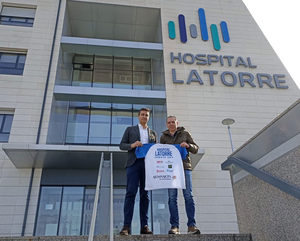 Hospital Latorre se une a Club Bádminton Soria