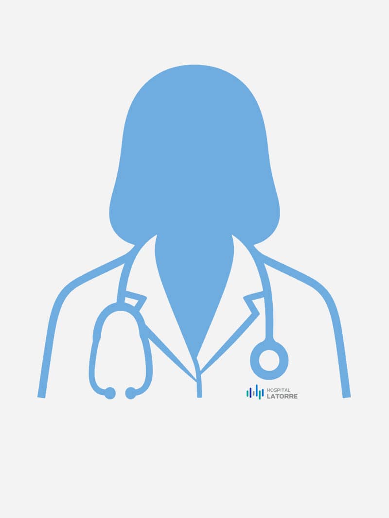 Silueta de una doctora